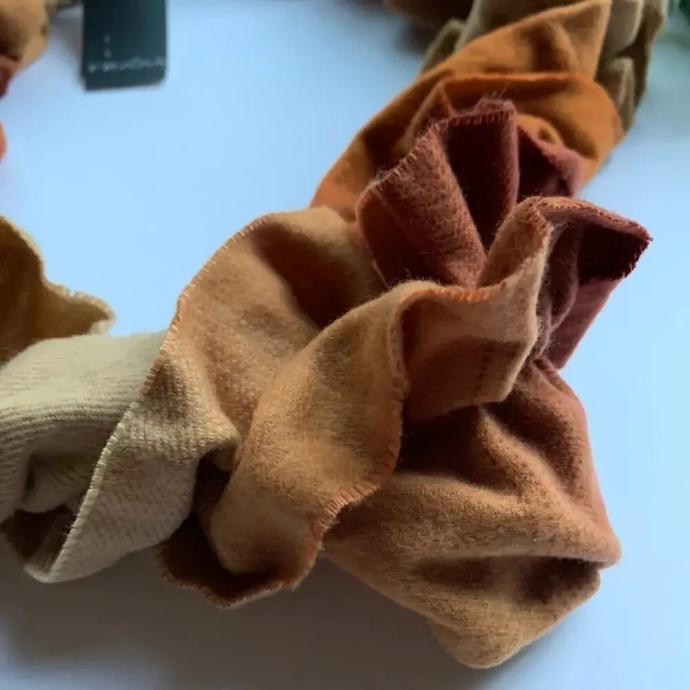 Orange Cashmink Infinity Style Scarf NWT